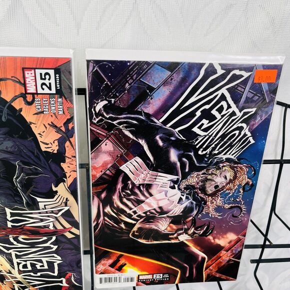 5 Venom #25 Variants & Annual 1 Lot James Stokoe Lim Checchetto Rapoza 3rd Print - Picture 6 of 7